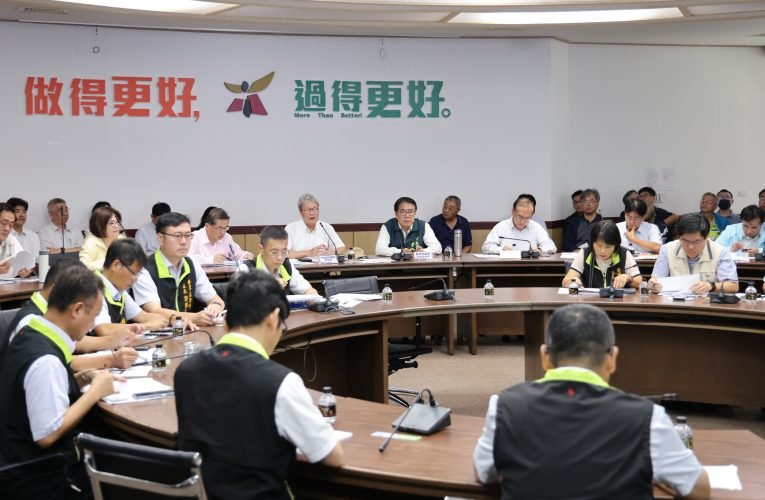 雲嘉南災後復原指揮所開首會 台南受災區分 16 區分工